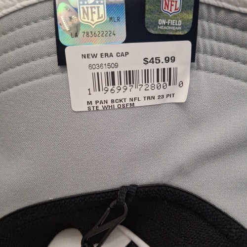 Pittsburgh Steelers NFL New Era Training Camp Panama Bucket Hat/NWT/OSFM!! - Picture 3 of 6