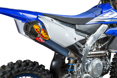 FMF Racing Factory 4.1 RCT Slip-On Muffler Anodized Ti w/ Carbon Cap - 044445