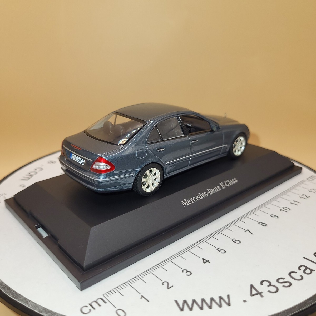 1/43 scale Mercedes Benz E Class W211 Facelift Restyle 2006