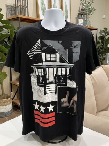 Givenchy Paris Mens LA House Graphic Short Sleeve 