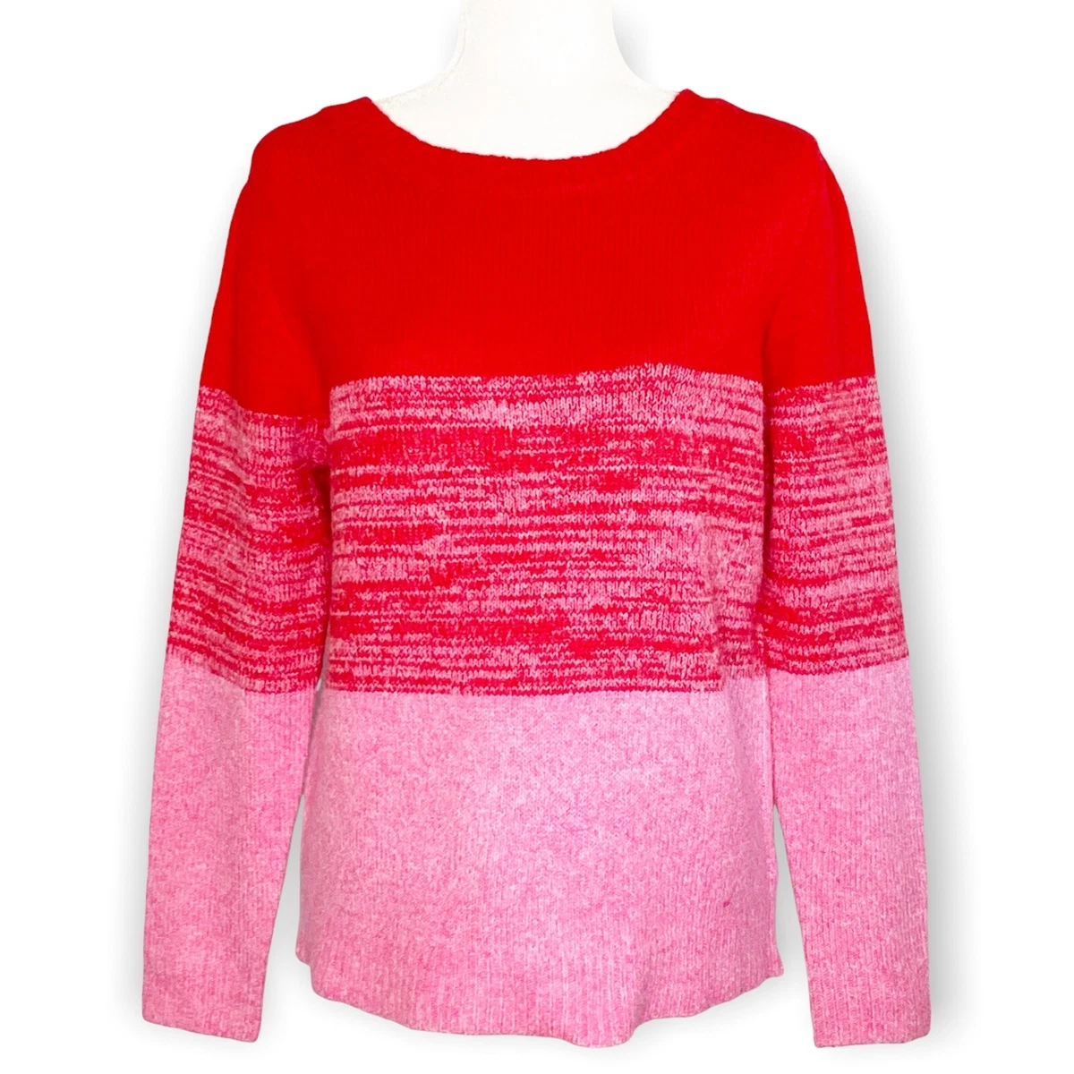 Pink and hotsell red sweater