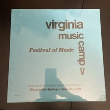 Virginia Music Camp Festival of Music Limited Edition Series 1979 Sealed Vinyl
