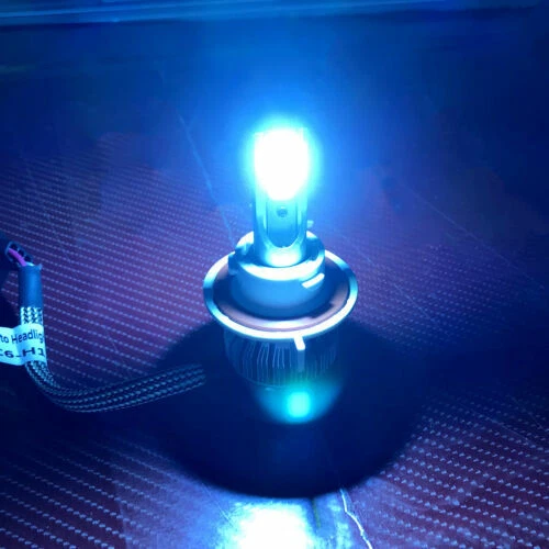 Bombillas LED delanteras 8000K para Cadillac DeVille 1987-2005 haz alto y bajo Foto 2 de 4