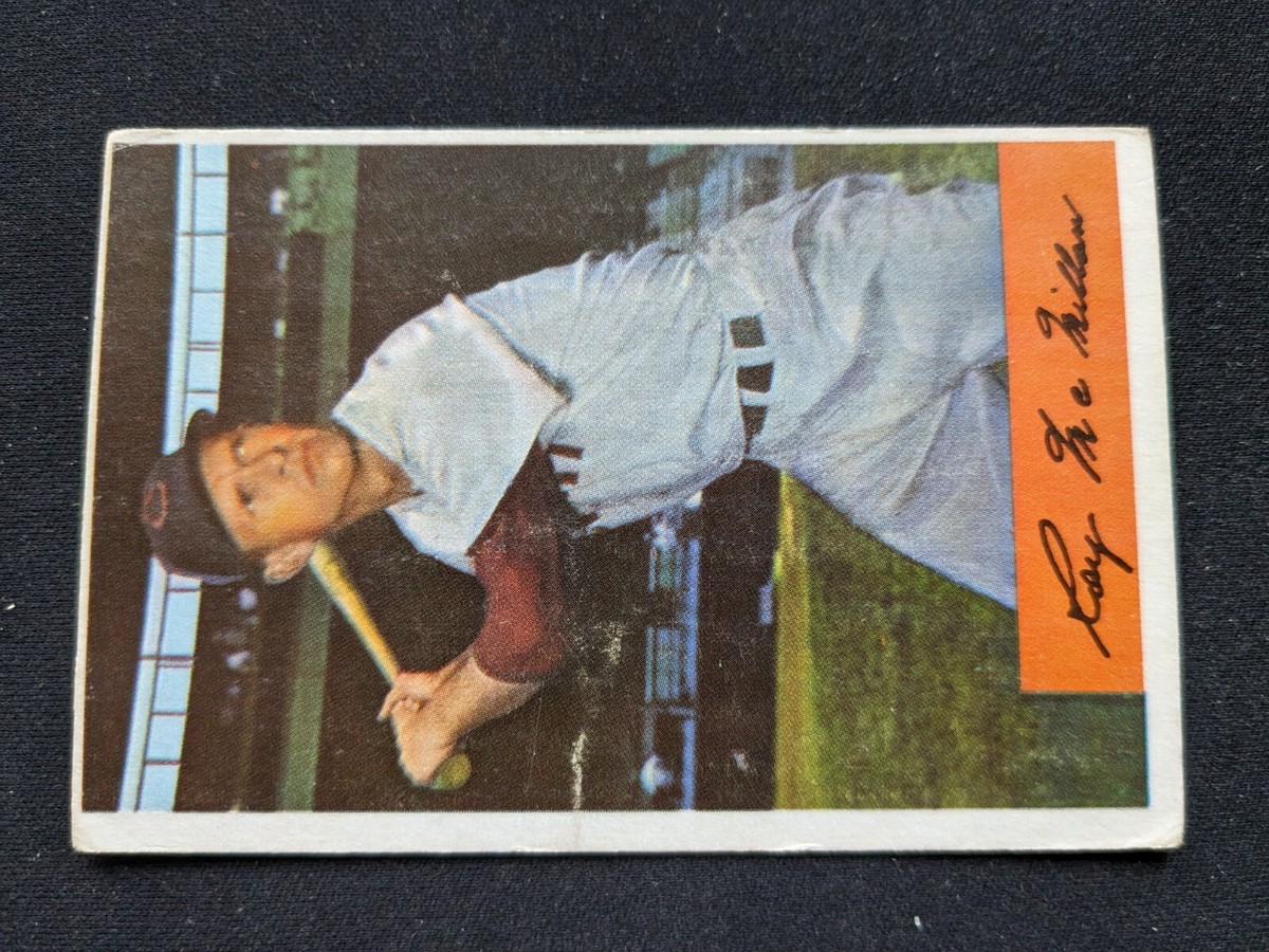 1954 Bowman Baseball Card # 11 Sid Gordon - Pittsburgh Pirates (GD