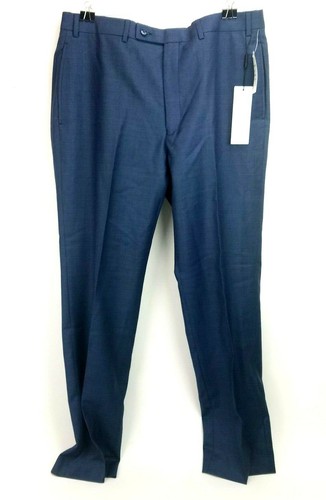 Wool Solid Mens Dress Pants 36W 32L 