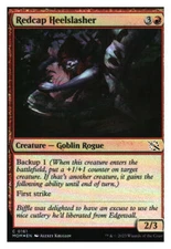 Redcap Heelslasher (Foil) March of the Machine MTG - NM+