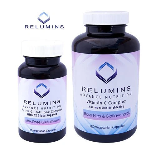 Relumins Advance Nutrition Active 6X Glutathione Complex & Vitamin C MAX Caps