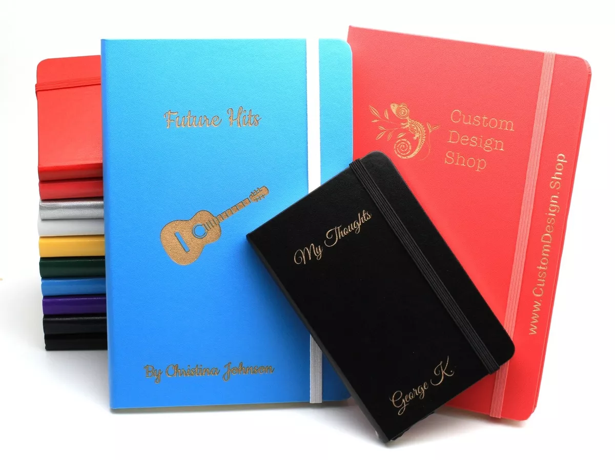 Personalised Custom Hardcover Notebook Design A Unique Journal Engraved Gift