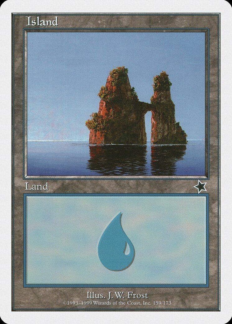Island (159) | MtG Magic Starter 1999