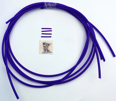 (4) K NEX Purple Track Tubing (5 , 4 , 4 , 3    16  Total) w/Splicers   USED OEM
