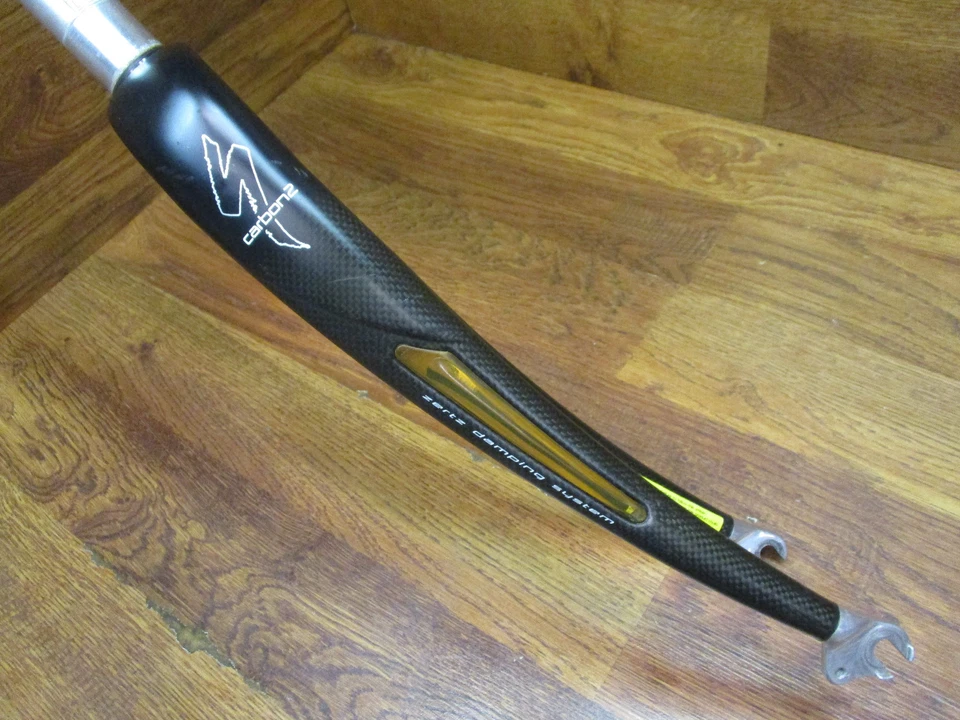 SPECIALIZED CARBON 2 ZERTZ 1 1/8" x 10 1/2" STRAIGHT THREADLESS 700C ROAD FORK - Image 3 of 4