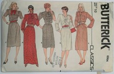 Vintage Dress Sewing Pattern Butterick 6004 Size 10 UNCUT  SALE BUY 2 GET 1 FREE