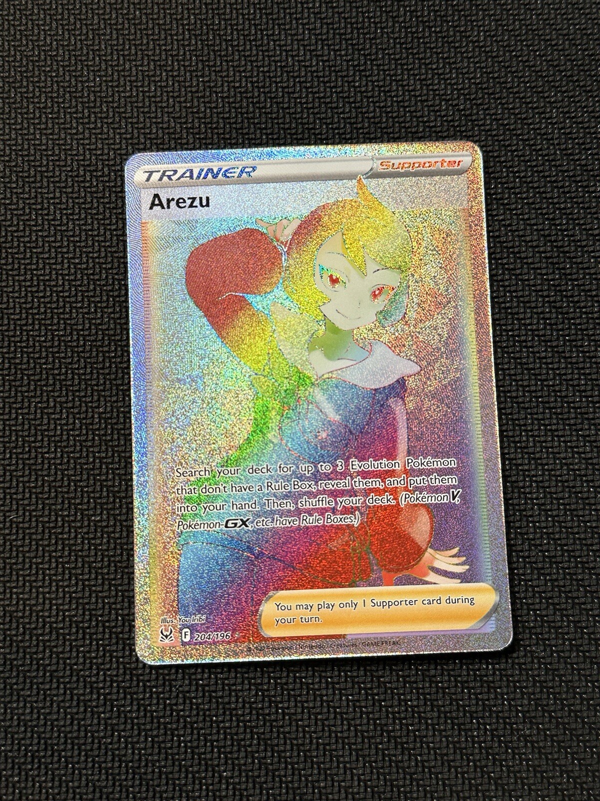 Pokémon TCG Arezu Sword & Shield - Lost Origin 189/196 Holo Ultra Rare