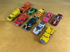 Vintage Hotwheels Toy Lot of 10 Cars 1970s & 1980's - 70s 80s Used - Hulk Truck