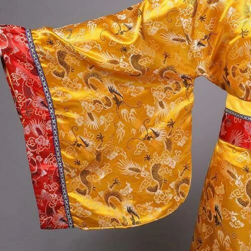 Hombre Chino Han Ropa Emperador Hanfu Príncipe Show Juegos con disfraces Traje Bata Disfraz Nuevo Foto 4 de 4