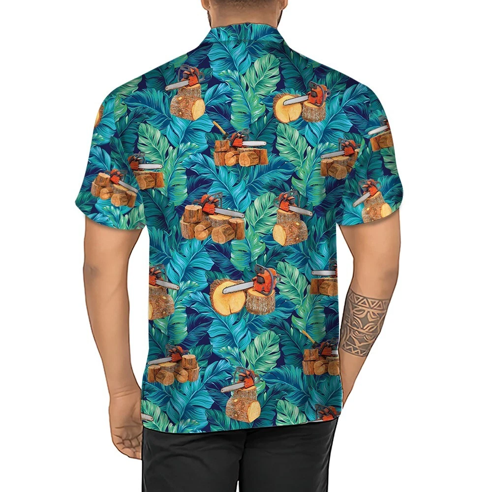 Chainsaw Hawaiian Shirt