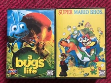 Famiclone 2x cartridges Super bros. - Bugs life for sega genesis MD2 16bit rare