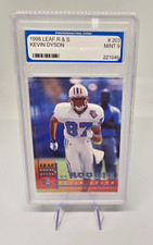 1998 Leaf Rookies & Stars Kevin Dyson RC #203 Titans  MINT 9