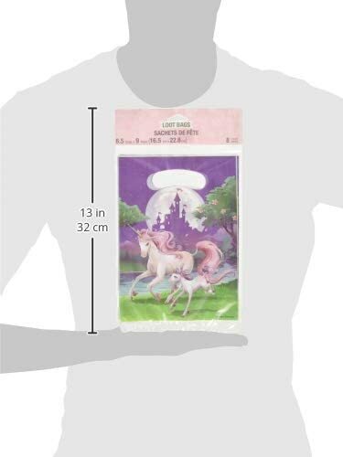 Unicorn Fantasy Favor Bags, 8 ct - Picture 3 of 3