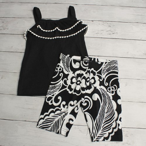 Gymboree Vintage Girl's Top Shorts Size 4 Black Yellow Collection Lot - Picture 2 of 9