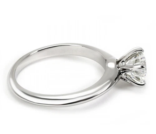 GRA Certificate Real Moissanite Diamond Wedding Engagement Size 8 Ring C31 - Bild 3 von 4