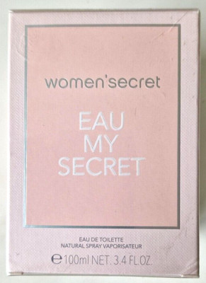 Women Secret Eau My Secret, Eau de Toilette, Vaporisateur Natural Spray, NEU/OVP