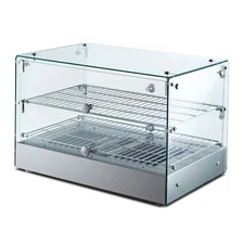 Omcan USA 41871 22" Countertop Hot Food Display Case