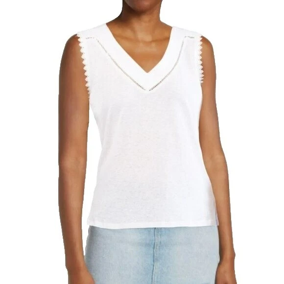 Linen Business Tank Tops for Women