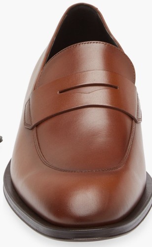 NEW Hugo Boss Men Driver Penny Loafer Leather Brown 7 8 8.5 11 11.5 12 13 14 - Picture 4 of 6