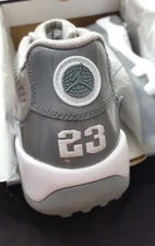 ''AIR JORDAN 9 G'' new men's spiked golf shoes cool grey size 12