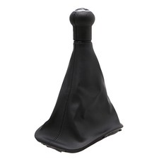 5 Speed Gear Shift Knob Gaitor Boot PU Leather