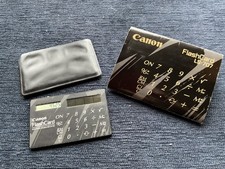 Canon LS-707 flashcard Vintage Calculator Boxed with Instructions