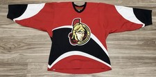 Size 52 - Ottawa Senators Koho Authentic Jersey Black Red White