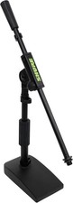 Shure Gator Compact Low Profile Mic Stand Single Section Boom Weighted Base