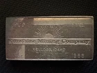 1968 Sunshine Mining Company, Kellogg, Idaho……3 oz…… . 999 Fine Silver Bar