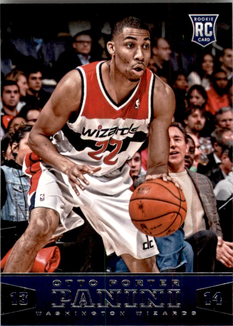2013-14 PANINI OTTO PORTER RC WASHINGTON WIZARDS #169 EX-EXMT+