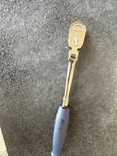 For Snap On 3/8" Drive Dark Blue Grip Compact Flex Head Ratchet FHCLF72