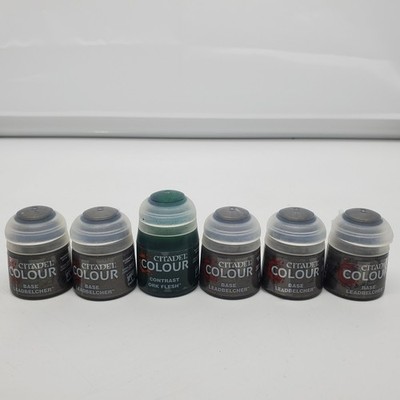 Citadel Base: Leadbelcher 5 x 12ml+ 1 x 18 ml Citadel Contrast: Ork Flesh