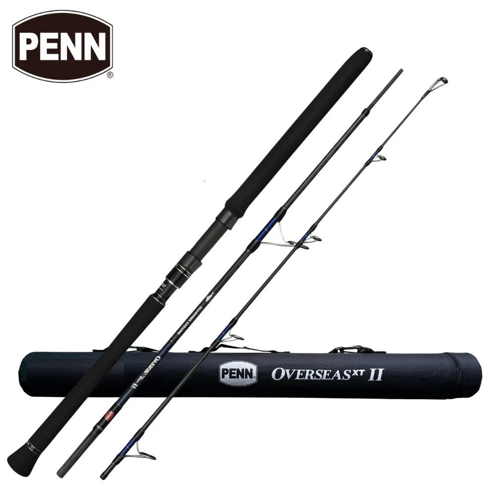PENN SALTWATER FISHING TRAVEL ROD OVERSEAS XT II OFFSHORE CASTING 50lb