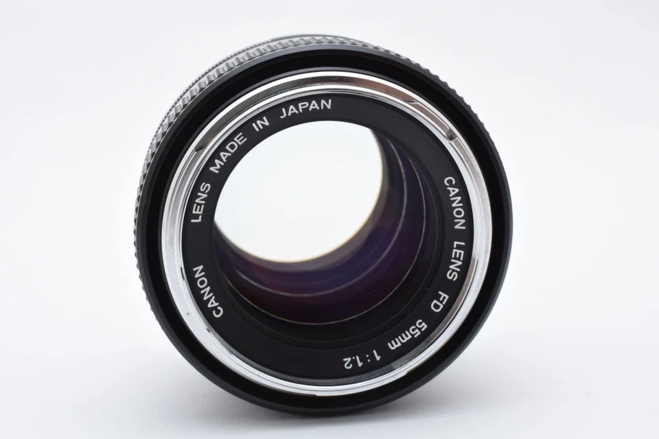 Lente Canon FD 55mm f/1.2 prata cromada nariz O do Japão *Exc+5* #4316 - Imagem 3 de 4