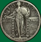1920 Standing Liberty Quarter Choice Very Fine VF+ Coin #39858