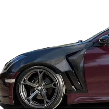 Real Carbon Fiber Front Vent Fenders Wings for Infiniti G35 Coupe 2003-2007 Pair