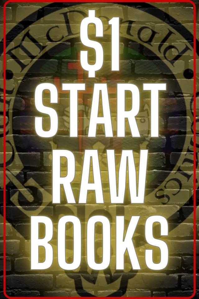 $1 START RAW BOOKS