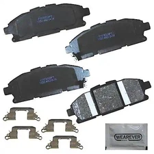 PXD1552H  Professional Platinum Brake Pads: w/ Hardware  - Front