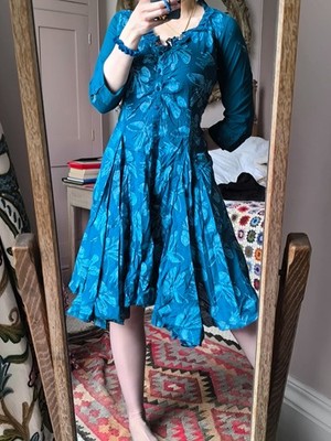 Designer Mais Il Est Ou Le Soleil Boho Turquoise Parachute 100% Cotton 14 16