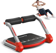 MERACH Ab Machine for Home Gym Adjustable Ab Trainer with 3 Resistance Levels