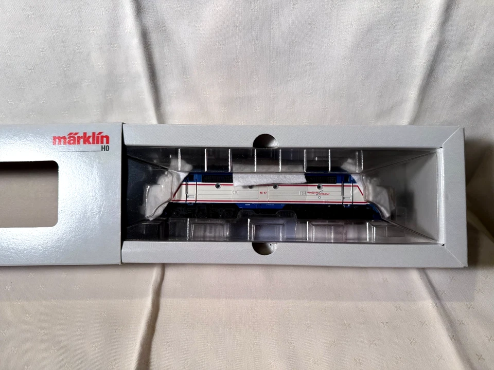 Märklin H0 37688 NOHAB Diesellok "Norjyske Jernbaner" Sound, Telex, OVP - Bild 4 von 4