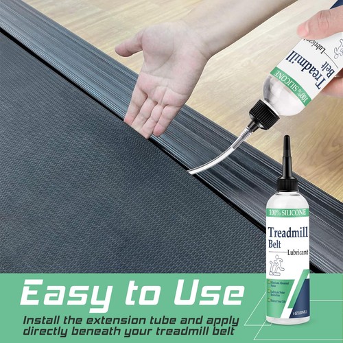 Lubrificante 100% Silicone per Tapis Roulant per Cintura 4 Oz Olio per Tapis Roulant Lubrificante... - Foto 3 di 6