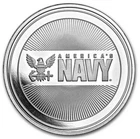 1 oz silver US Navy BU .999 Pure Fine Capsule Limited