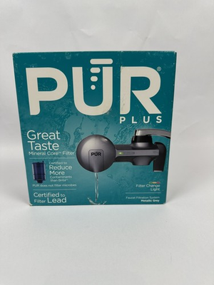 #ad PUR PLUS Faucet Filtration System Metallic Gray PFM350V Filter $12.50